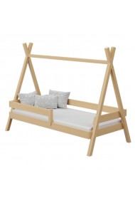 Lit enfant en bois de pin massif TIPI 160x80 cm