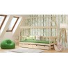 Lit enfant en bois de pin massif Maison 160x80 cm