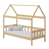 Lit enfant en bois de pin massif Maison 160x80 cm