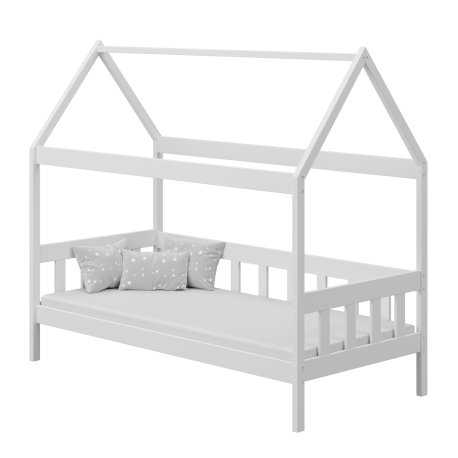 Lit enfant en bois de pin massif Maison 190x90 cm