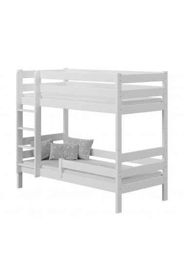 Lit superposé en bois massif Casper 200x80 cm