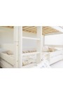 Lit superposé en bois massif Casper 180x80 cm