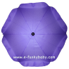 Ombrelle pour poussette universelle violette