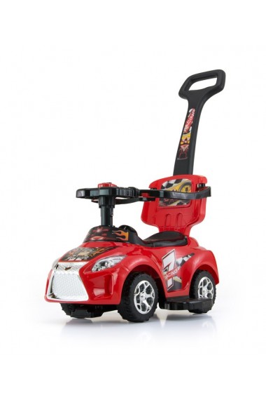 porteur voiture rouge
